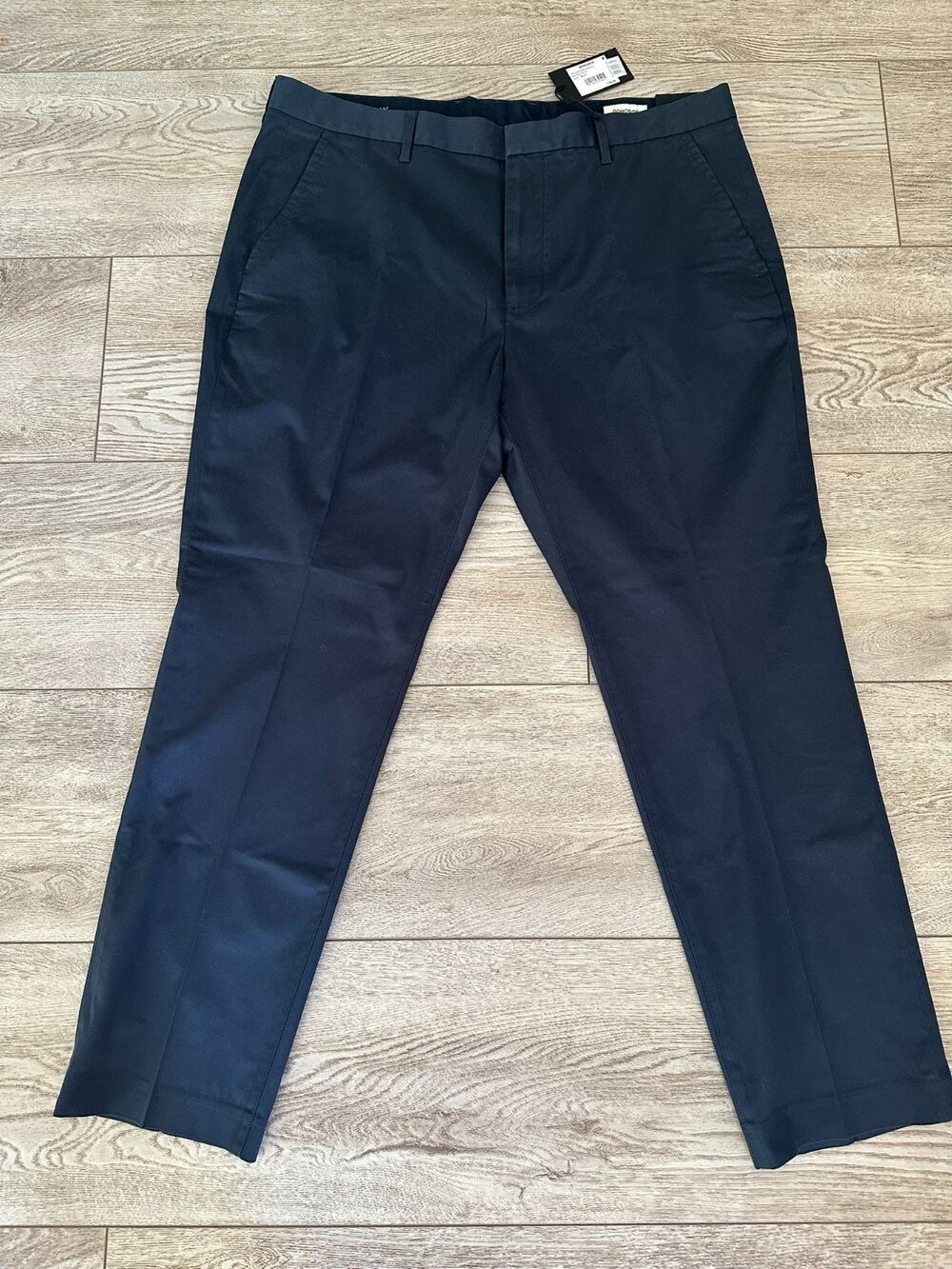 NWT Bonobos Weekday Warrior Men's 38x30 Navy Blue Slim Dress Pants $119
